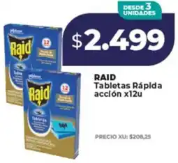 Supermayorista Vital Raid tabletas rápida acción oferta
