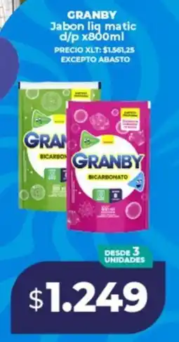 Supermayorista Vital Granby jabon liq matic oferta