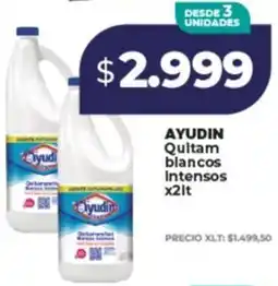 Supermayorista Vital Ayudín quitam blancos intensos oferta