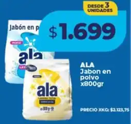 Supermayorista Vital Ala jabon en polvo oferta