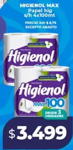 Supermayorista Vital Higienol max papel hig s/h oferta