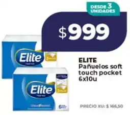 Supermayorista Vital Elite pañuelos soft touch pocket oferta