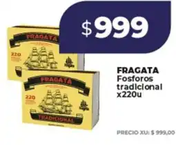 Supermayorista Vital Fragata fosforos tradicional oferta