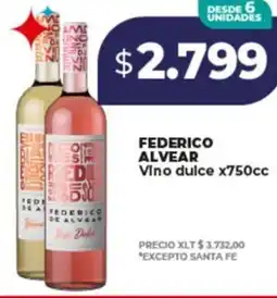 Supermayorista Vital Federico alvear vino dulce oferta