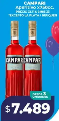 Supermayorista Vital Campari aperitivo oferta