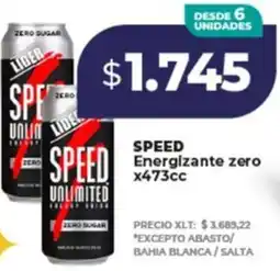 Supermayorista Vital Speed energizante zero oferta