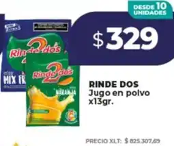 Supermayorista Vital Rinds des jugo en polvo oferta