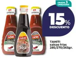 Supermayorista Vital Tahiti salsas frías oferta