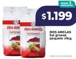 Supermayorista Vital Dos anclas sal gruesa paquete oferta