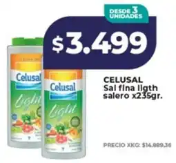 Supermayorista Vital Celusal sal fina ligth salero oferta