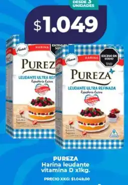 Supermayorista Vital Pureza harina leudante vitamina D oferta