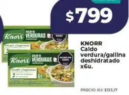 Supermayorista Vital Knorr caldo verdura/gallina deshidratado oferta