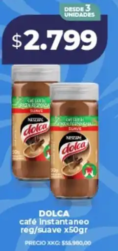 Supermayorista Vital Dolca café instantaneo reg/suave oferta