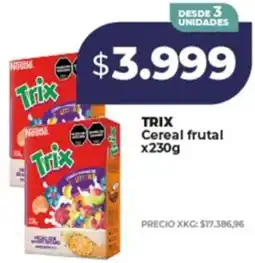 Supermayorista Vital Trix cereal frutal oferta