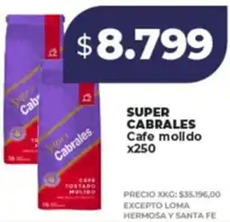 Supermayorista Vital Super cabrales cafe molido oferta