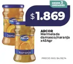 Supermayorista Vital Arcor mermelada damasco/naranja oferta