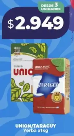Supermayorista Vital Union/taraguy yerba oferta