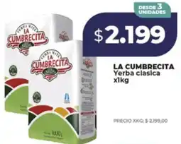 Supermayorista Vital La cumbrecita yerba clasica oferta