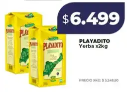 Supermayorista Vital Playadito yerba oferta