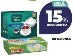 Supermayorista Vital Green hills/ taragui infusiones oferta