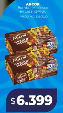 Supermayorista Vital Arcor bombones kiosco en casa oferta