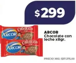 Supermayorista Vital Arcor chocolate con leche oferta
