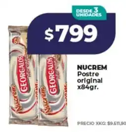 Supermayorista Vital Nucrem postre original oferta