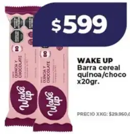 Supermayorista Vital Wake up barra cereal quinoa/choco oferta