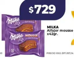 Supermayorista Vital Milka alfajor mousse oferta