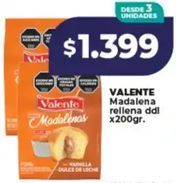 Supermayorista Vital Valente madalena rellena ddl oferta