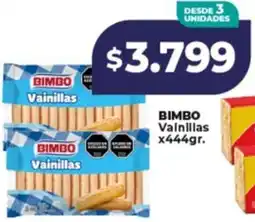 Supermayorista Vital Bimbo vainillas oferta