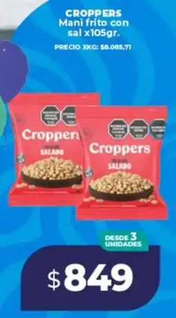 Supermayorista Vital Croppers mani frito con sal oferta
