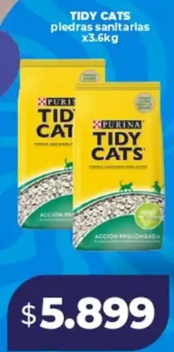 Supermayorista Vital Tidy cats piedras sanitarlas oferta