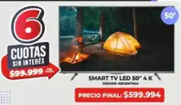 Supermayorista Vital Smart tv led 50" oferta
