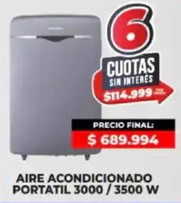 Supermayorista Vital Aire acondicionado portatil oferta