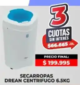 Supermayorista Vital Drean secarropas centrifugo oferta