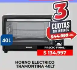 Supermayorista Vital Horno electrico tramontina oferta