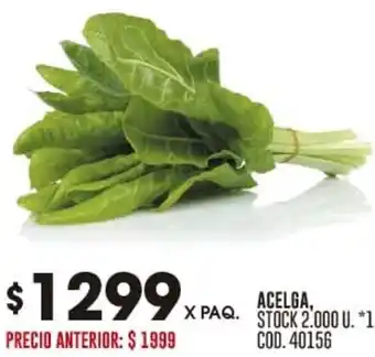 Coto Acelga oferta