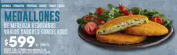 Coto Medallones de merluza rebozados varios sabores congelados oferta