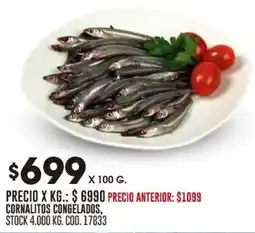 Coto Cornalitos congelados oferta