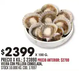 Coto Vieira con pollera congelada oferta