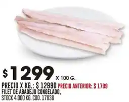 Coto Filet de abadejo congelado oferta