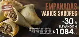 Coto Empanadas varios sabores oferta