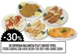 Coto En suprema/milanesa/filet varios tipos oferta