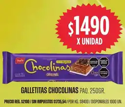 Supermercados Vea Chocolinas galletitas paq. oferta