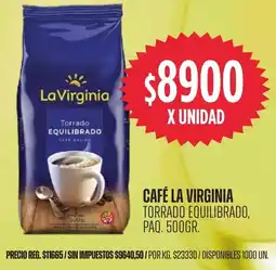 Supermercados Vea La virginia café torrado equilibrado, paq. oferta