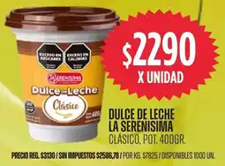 Supermercados Vea La serenisima dulce de leche clásico, pot. oferta
