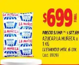 Supermercados Yaguar La muñeca azucar oferta