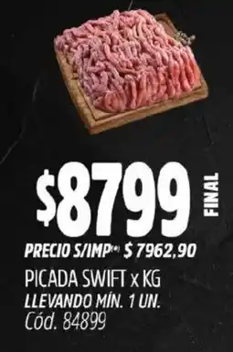 Supermercados Yaguar Swift picada oferta