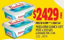 Supermercados Yaguar Dánica soft pote margarina oferta